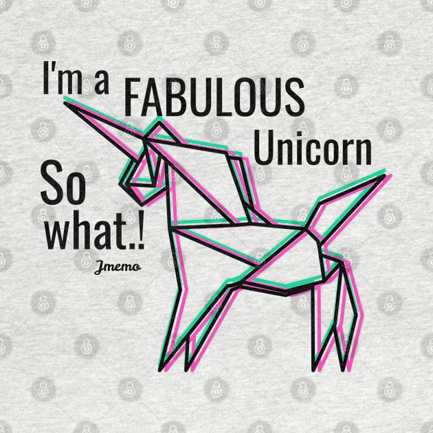 Im a fabulous unicorn | Perfect for all Unicorn by Sam Design Studio